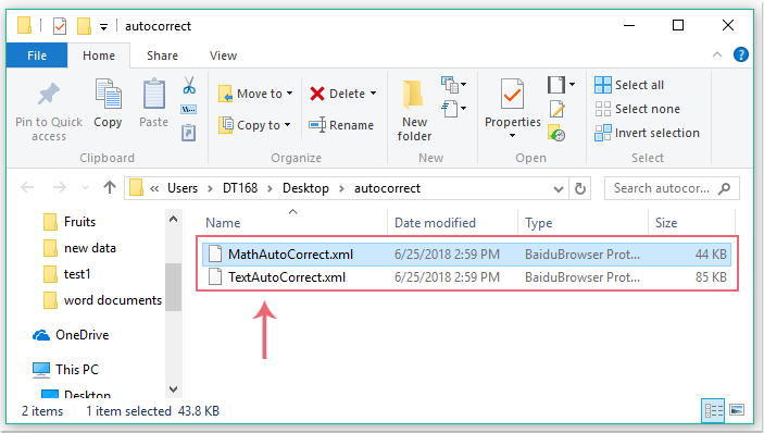 doc export import autocorrect 3