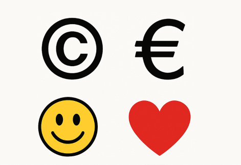 insert symbols to word