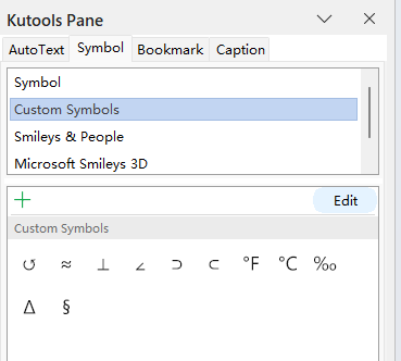  create and save custom symbols