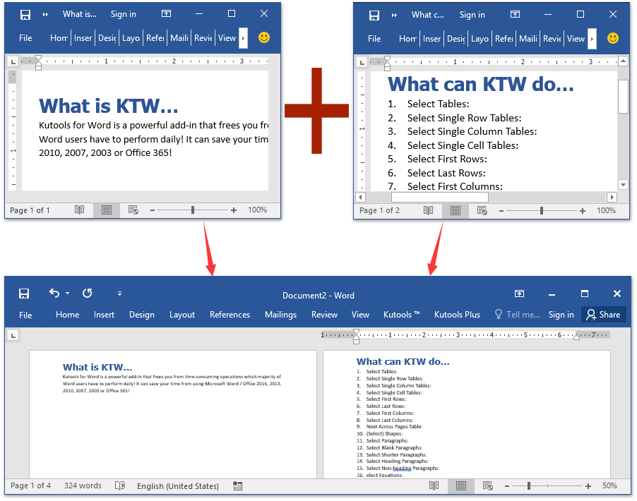 reklam birleştirme belgeleri sonuçları v8.9