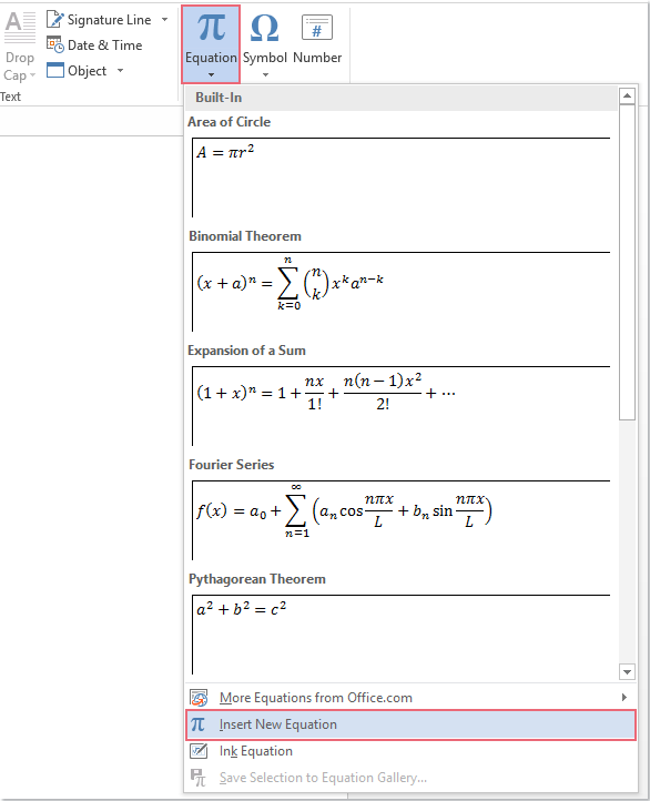 how to insert text in word document