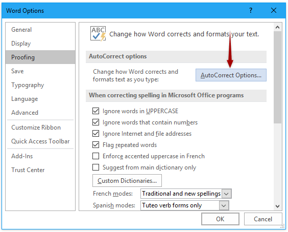 add or remove hyperlink in word