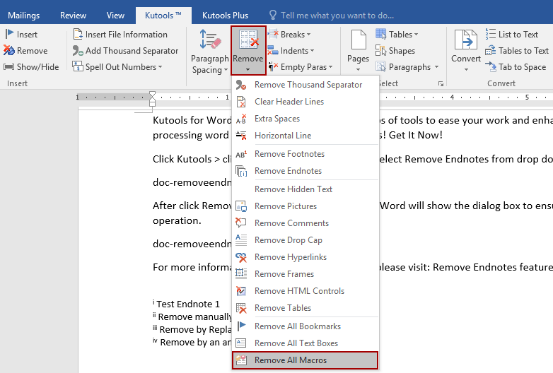 how to clear formatting in word macros