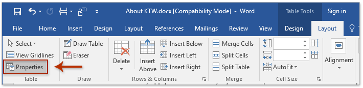 Where Is The Eraser For Tables On Word Mac