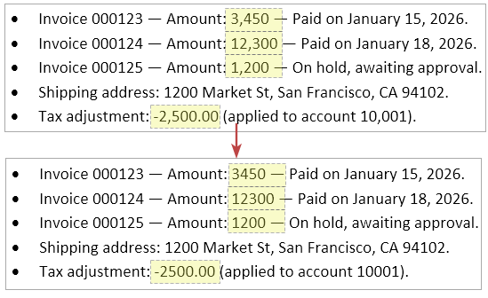 Kutools removes all thousands separators across the entire document