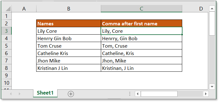 doc add comma between names 2