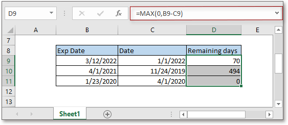 doc remaining days from today 4