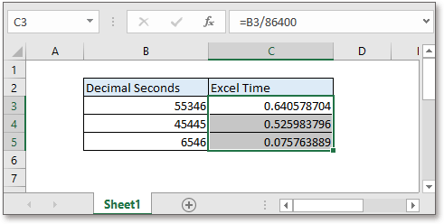 decimal time converter excel template