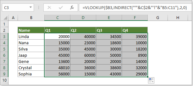 multiple vlookup match