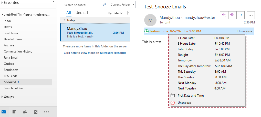 How to Managing Snoozed Emails