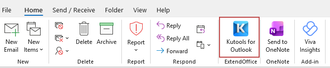 Kutools for Outlook in Classic Outlook
