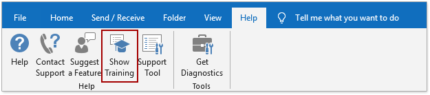 Outlook help & learning