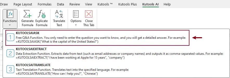 enable the ai ask function