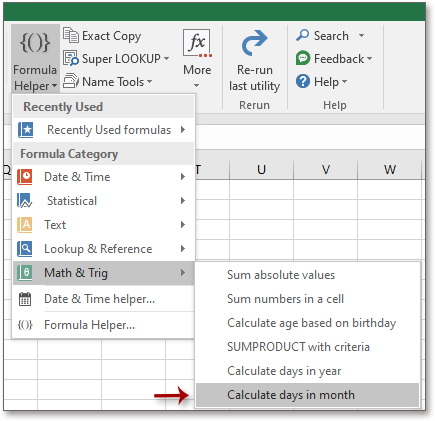 tir calculer les jours de l'année 1