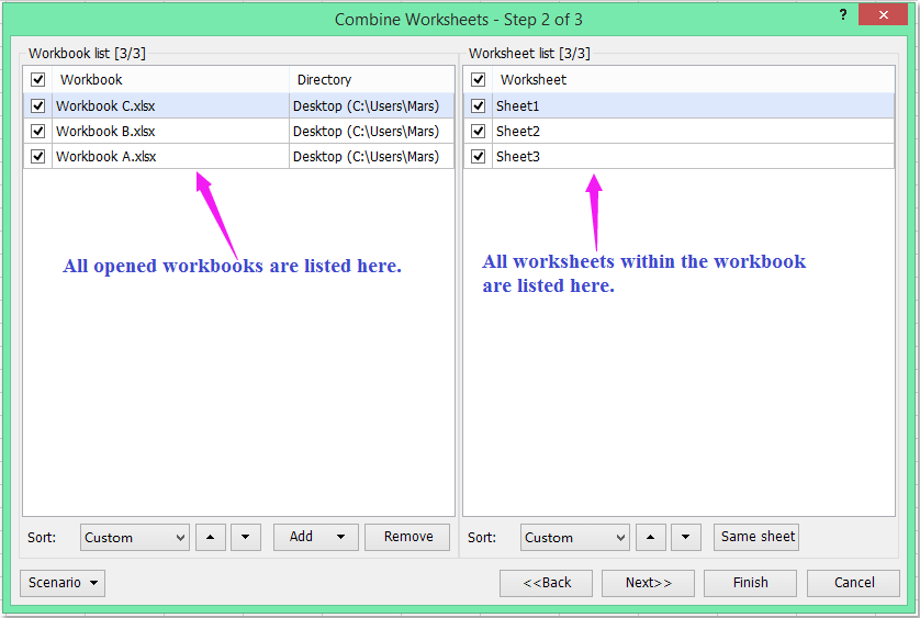 Quickly Merge Combine Worksheets Or Workbooks Into One Workbook In Excel