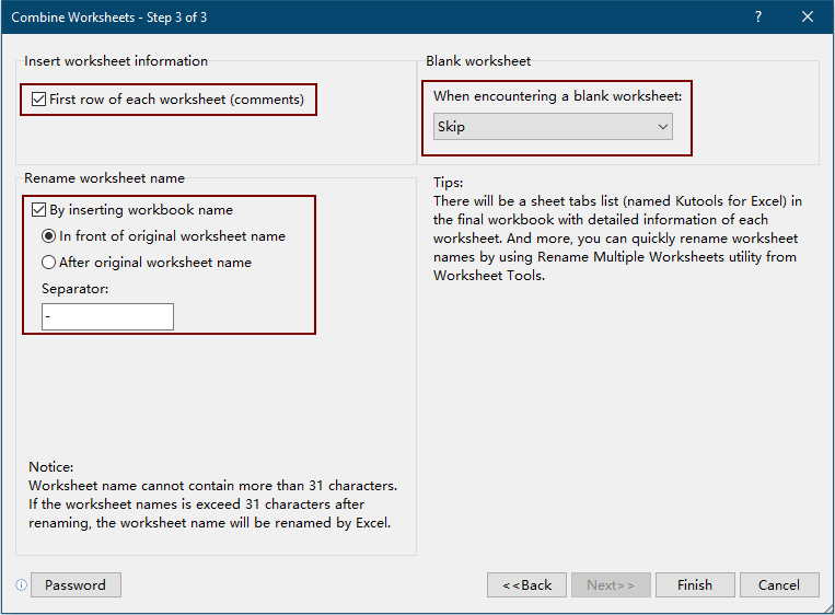 quickly merge combine worksheets or workbooks into one workbook in excel