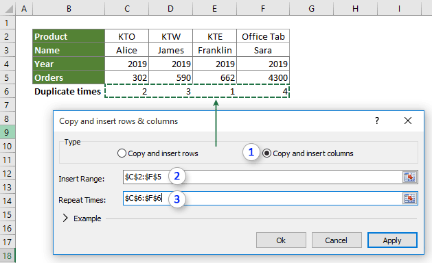 Duplicate Rows Based On Cell Value