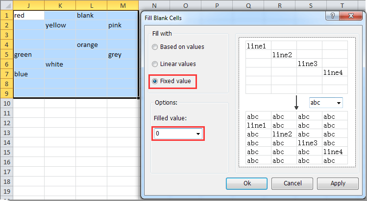 How To Fill Blank Cells In Excel With A Value From A Cell Above Images 9795