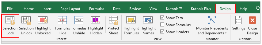 Easily Configure Cells To Be Locked Or Unlocked When Protecting Worksheet