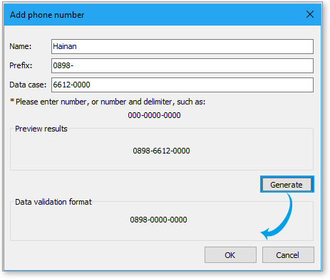 shot phone number data validation 5