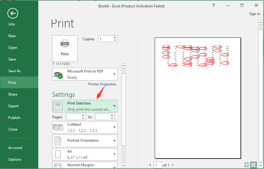 firefox print selection only 2019