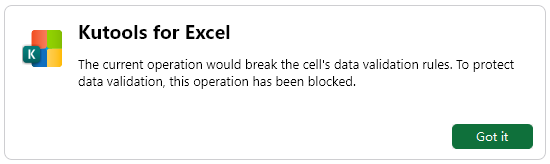 Protect Data Validation Rules in Excel