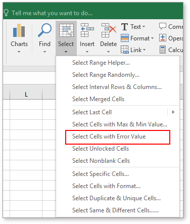 shot select error values 1