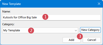 specify options in the dialog box