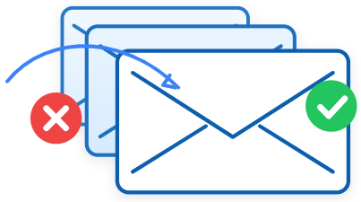 Remove Duplicate Emails from Selected Emails