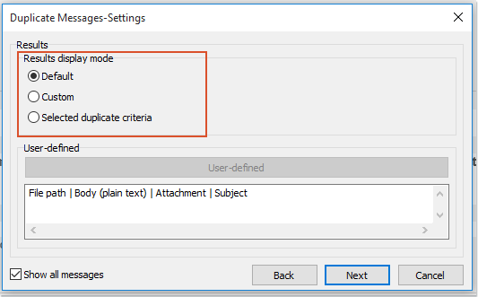 remove duplicate messages in outlook 2013