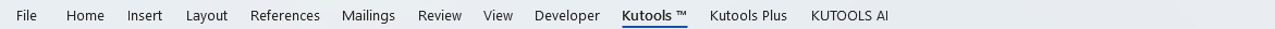 kutools for word 18 kutools tab 