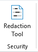 Kutools tab Security group