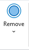 Kutools tab Remove group