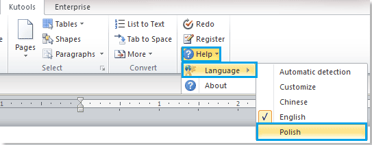 kutools for word