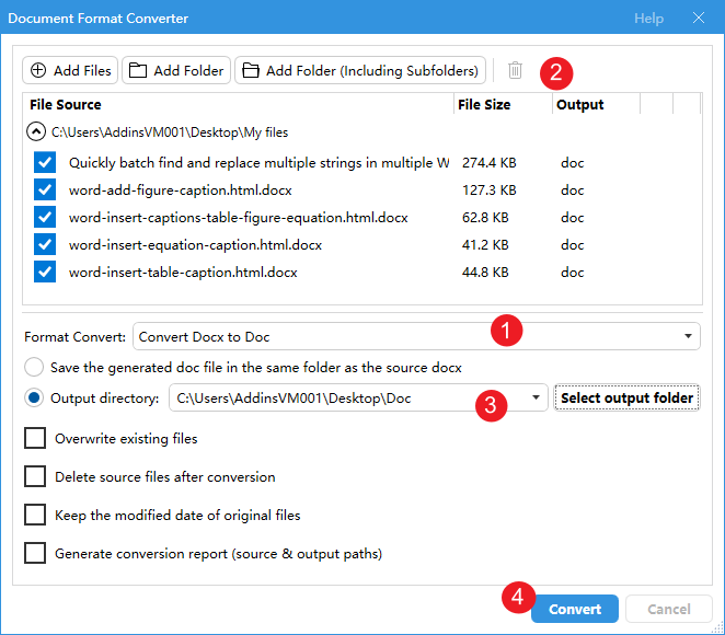 set operations in the dialog box