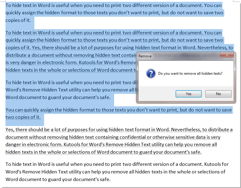 Remove Hidden Text Formatting In Word Lasopapars