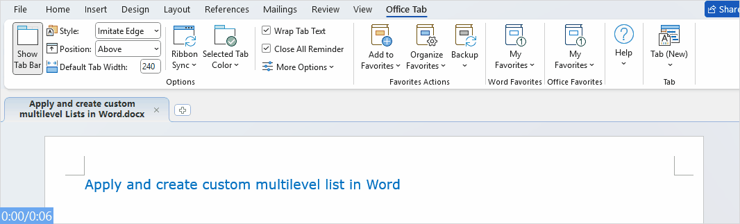 create new file