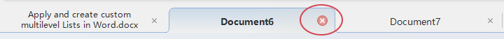 Close document