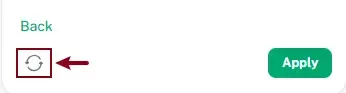 a screenshot of the regenerate button 