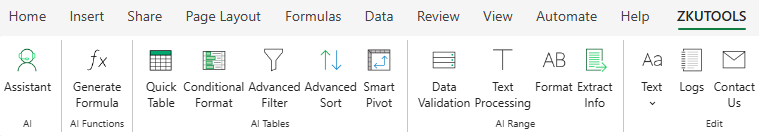 ZKutools for Excel